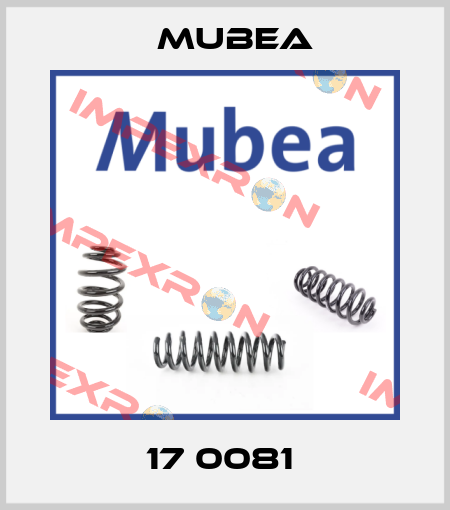 17 0081  Mubea
