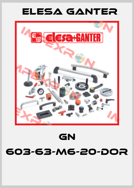 GN 603-63-M6-20-DOR  Elesa Ganter