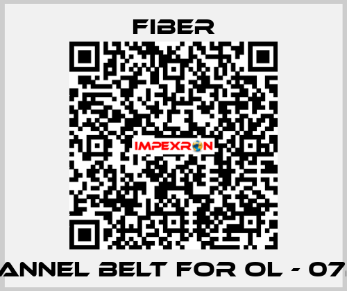 6-channel belt for OL - 072106  Fiber