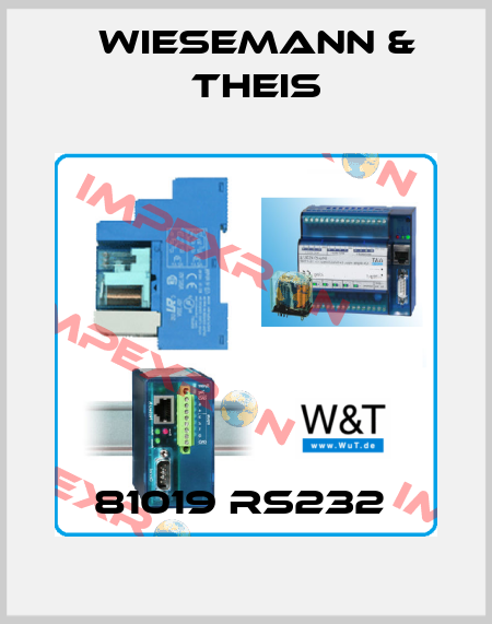 81019 RS232  Wiesemann & Theis