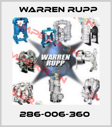 286-006-360  Warren Rupp