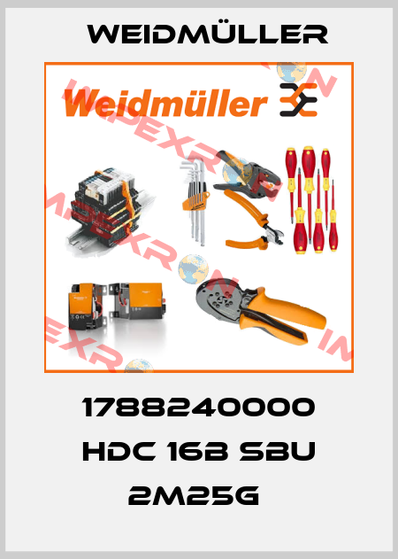 1788240000 HDC 16B SBU 2M25G  Weidmüller