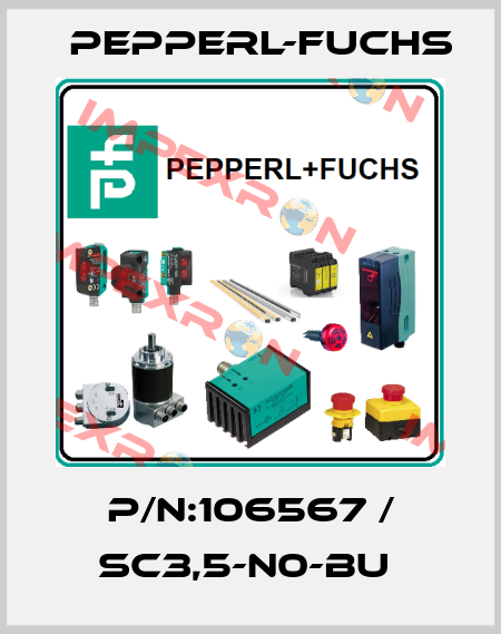 P/N:106567 / SC3,5-N0-BU  Pepperl-Fuchs