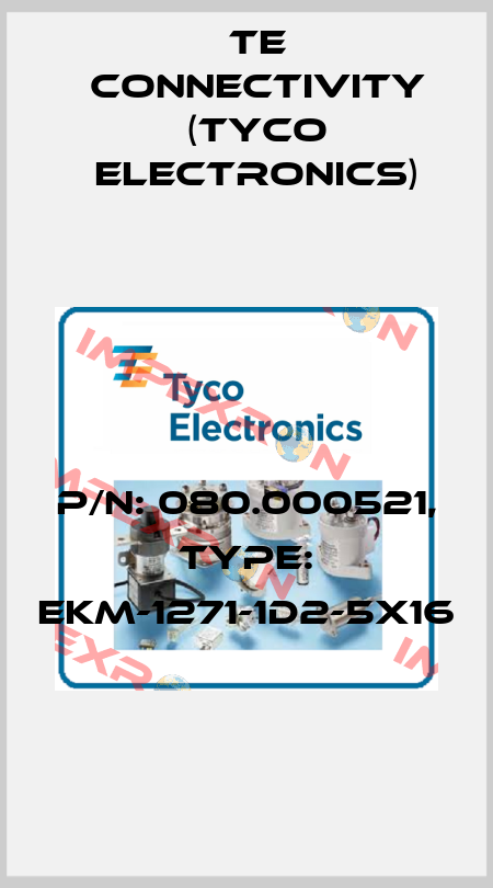 P/N: 759374-000, Type: EKM-1271-1D2-5X16 TE Connectivity (Tyco Electronics)