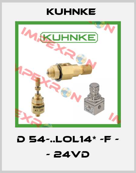 D 54-..LOL14* -F - - 24VD Kuhnke