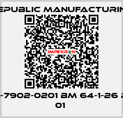 21353-7902-0201 BM 64-1-26 PR NO 01  Republic Manufacturing