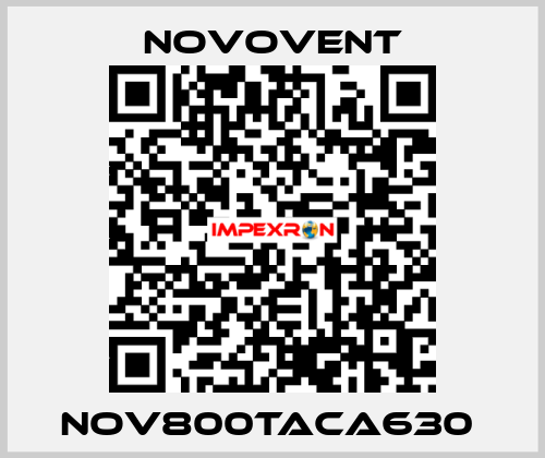 NOV800TACA630  Novovent