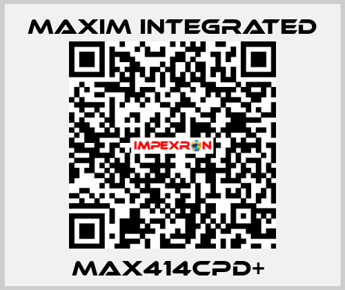 MAX414CPD+  Maxim Integrated