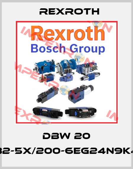 DBW 20 B2-5X/200-6EG24N9K4 Rexroth