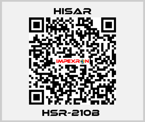 HSR-210B  HISAR
