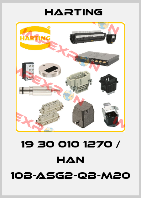 19 30 010 1270 / Han 10B-asg2-QB-M20 Harting