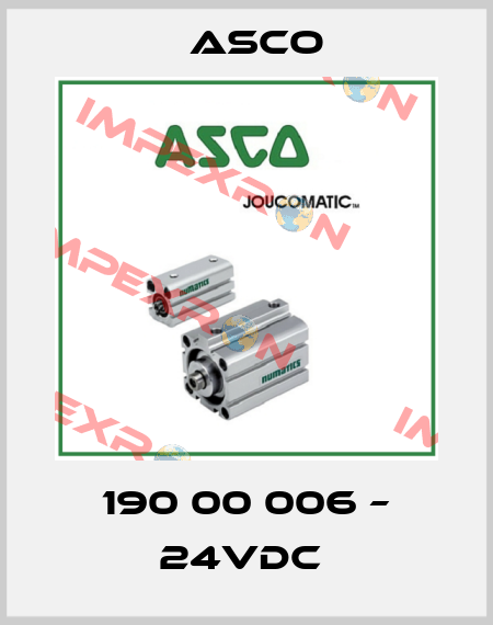 190 00 006 – 24VDC  Asco