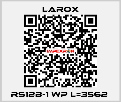 RS12B-1 WP L=3562  Larox