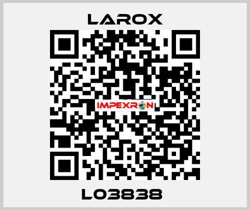 L03838  Larox