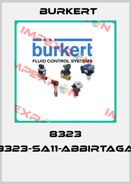 8323 X-SSCO-8323-SA11-ABBIRTAGA4ZZ-ZZZ  Burkert