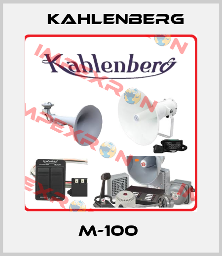 M-100  KAHLENBERG