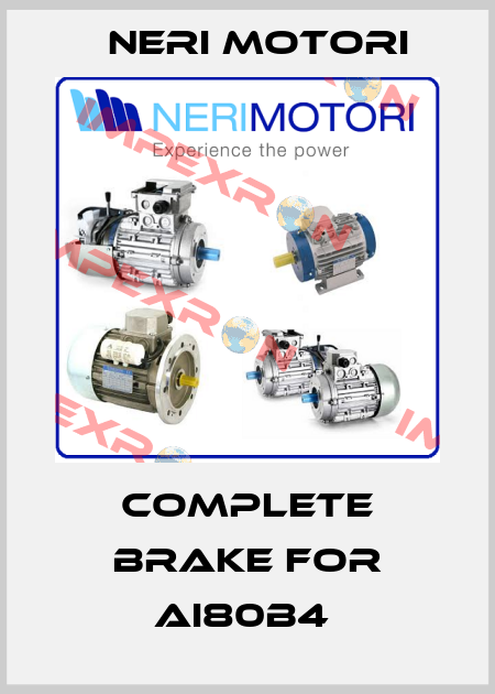 complete brake for AI80B4  Neri Motori