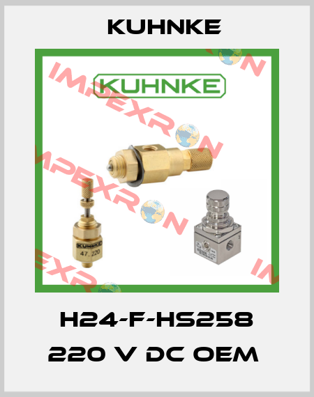H24-F-HS258 220 v DC OEM  Kuhnke