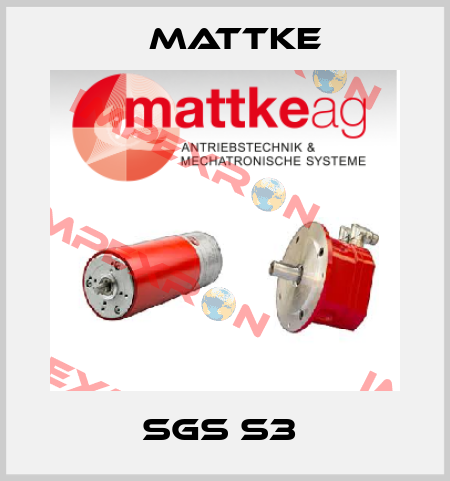 SGS S3  Mattke
