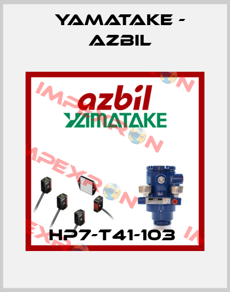HP7-T41-103  Yamatake - Azbil