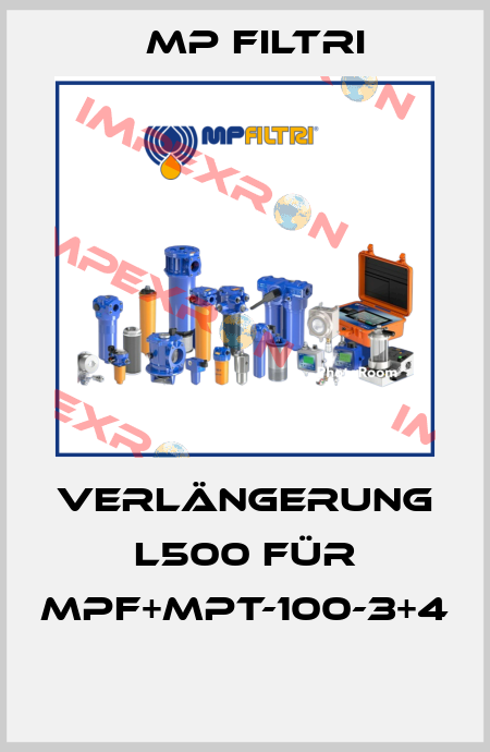Verlängerung L500 für MPF+MPT-100-3+4  MP Filtri