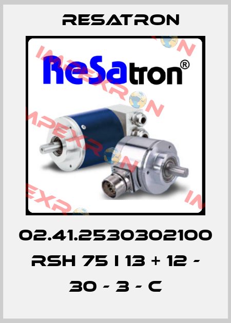 02.41.2530302100 RSH 75 I 13 + 12 - 30 - 3 - C Resatron