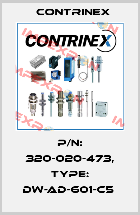 P/N: 320-020-473, Type: DW-AD-601-C5  Contrinex