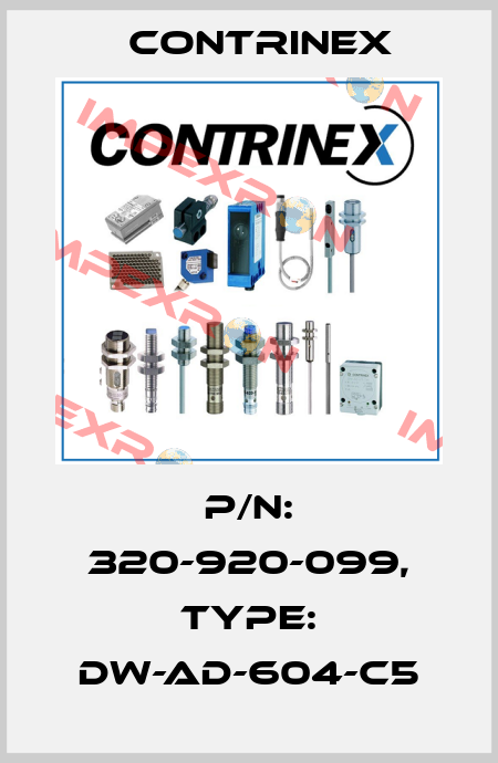 p/n: 320-920-099, Type: DW-AD-604-C5 Contrinex