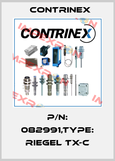 P/N: 082991,Type: RIEGEL TX-C Contrinex