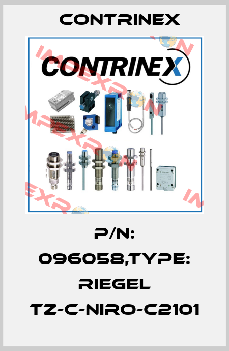 P/N: 096058,Type: RIEGEL TZ-C-NIRO-C2101 Contrinex