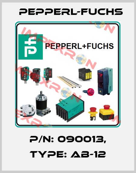 p/n: 090013, Type: AB-12 Pepperl-Fuchs