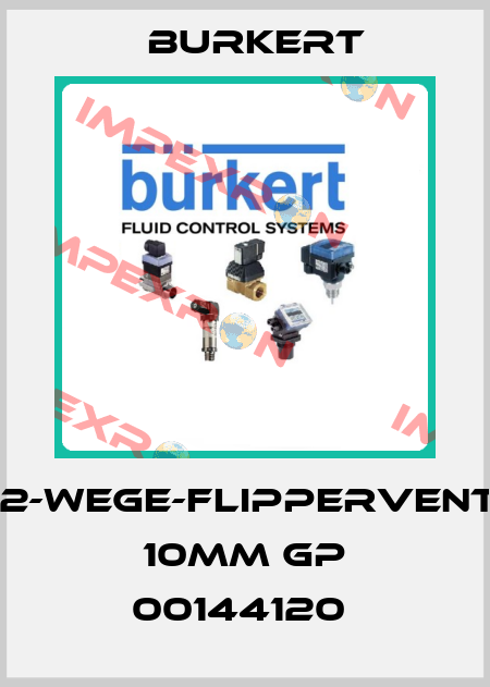 2/2-WEGE-FLIPPERVENTIL 10MM GP 00144120  Burkert