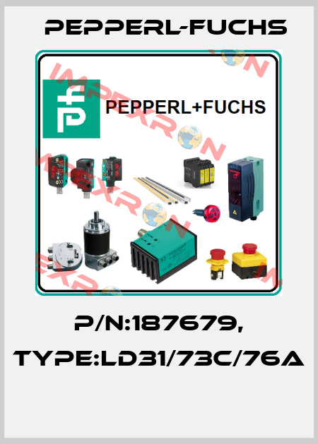 P/N:187679, Type:LD31/73c/76a  Pepperl-Fuchs