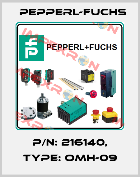 p/n: 216140, Type: OMH-09 Pepperl-Fuchs