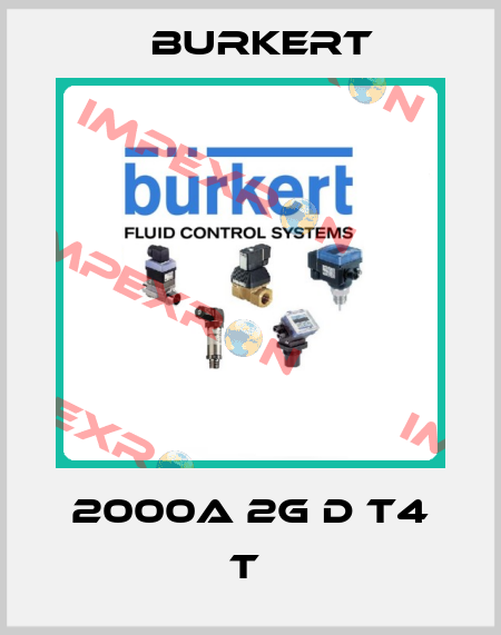 2000a 2G D T4 T  Burkert
