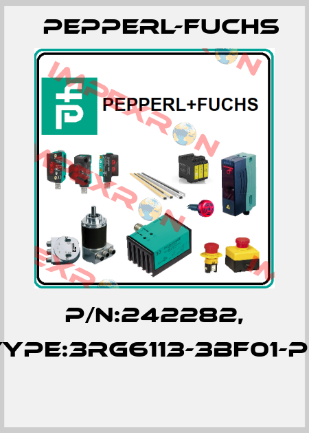 P/N:242282, Type:3RG6113-3BF01-PF  Pepperl-Fuchs