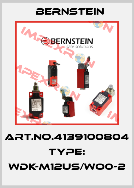 Art.No.4139100804 Type: WDK-M12US/WO0-2 Bernstein
