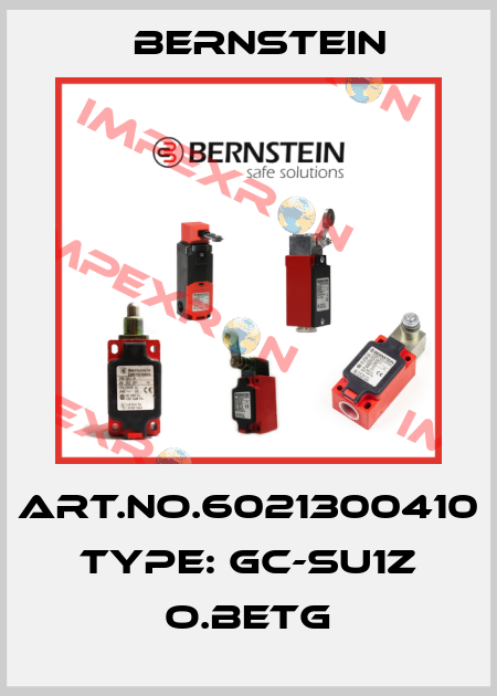 Art.No.6021300410 Type: GC-SU1Z O.BETG Bernstein