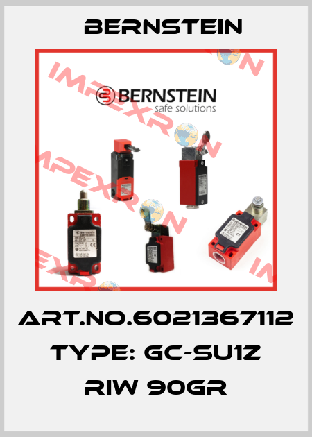 Art.No.6021367112 Type: GC-SU1Z RIW 90GR Bernstein