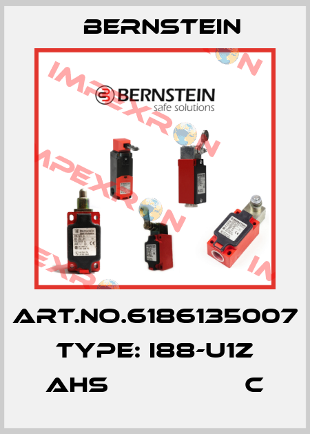Art.No.6186135007 Type: I88-U1Z AHS                  C Bernstein