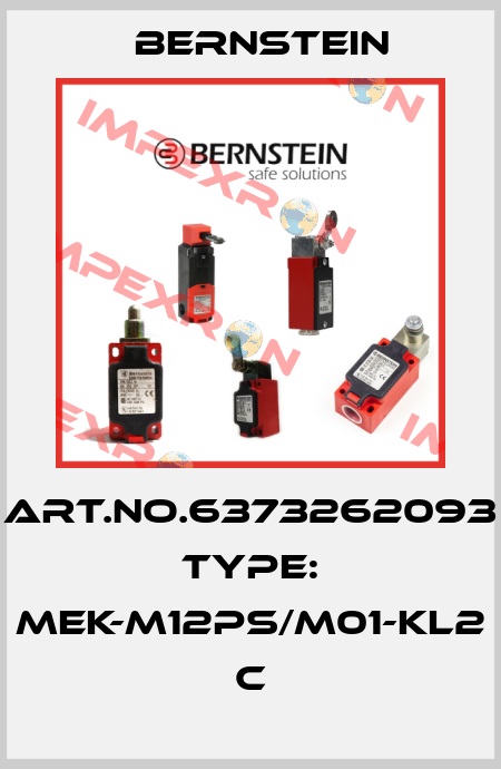 Art.No.6373262093 Type: MEK-M12PS/M01-KL2            C Bernstein