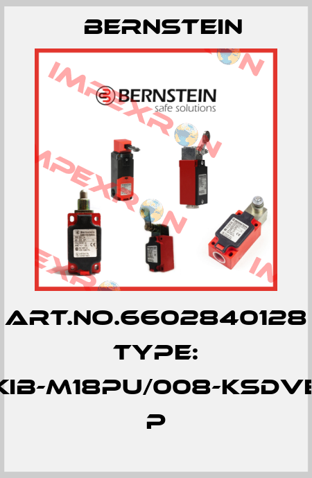 Art.No.6602840128 Type: KIB-M18PU/008-KSDVE          P Bernstein