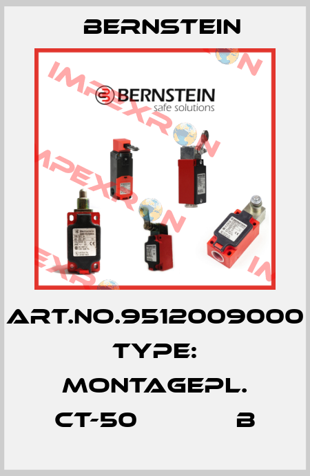 Art.No.9512009000 Type: MONTAGEPL. CT-50             B Bernstein