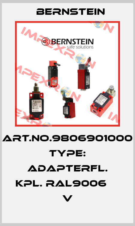 Art.No.9806901000 Type: ADAPTERFL. KPL. RAL9006      V Bernstein