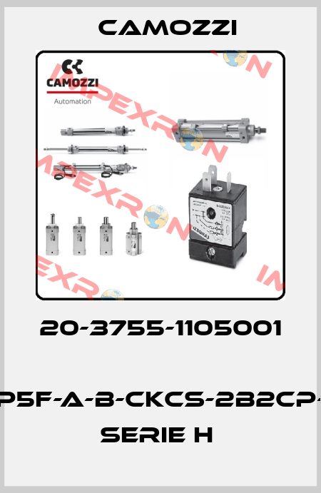 20-3755-1105001  HP5F-A-B-CKCS-2B2CP-C SERIE H  Camozzi