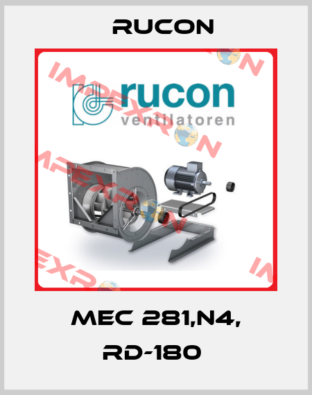 MEC 281,N4, RD-180  Rucon