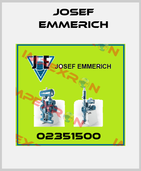 02351500  Josef Emmerich