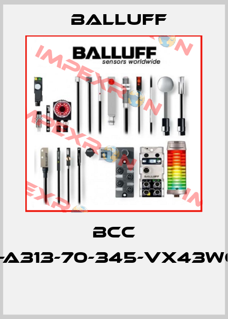 BCC A323-A313-70-345-VX43W6-006  Balluff