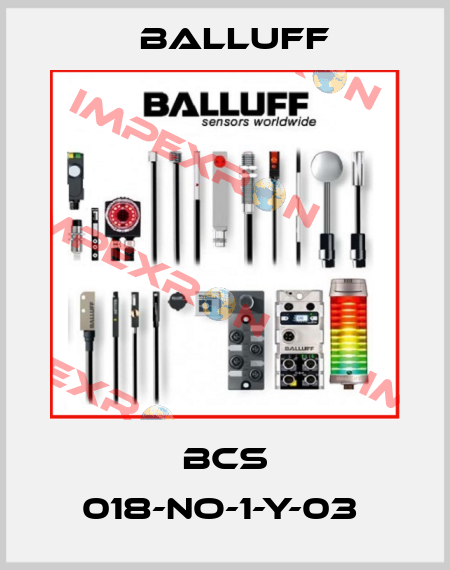 BCS 018-NO-1-Y-03  Balluff