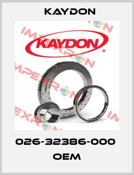 026-32386-000  oem Kaydon